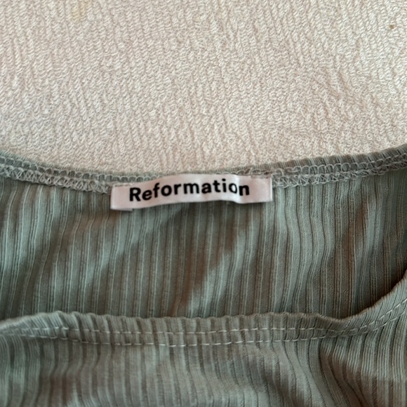 Reformation Shirt 3/4 sleeves XS or 10/12 girls - Picture 4 of 4